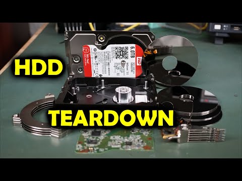 EEVblog 1398 - Western Digital RED 6TB WD60EFRX Hard Drive TEARDOWN