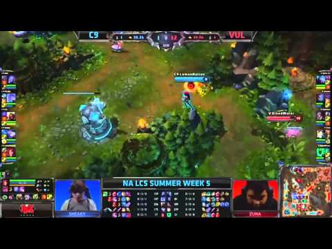 NA LCS Week 5 Day 1 C9 vs VUL