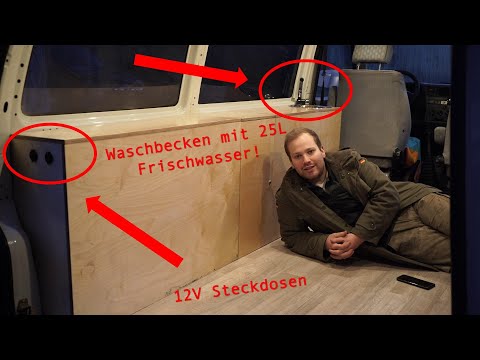 VW T4 Camper Umbau | Küche für den VW Bus Teil 2 | F.06 #Vanlife