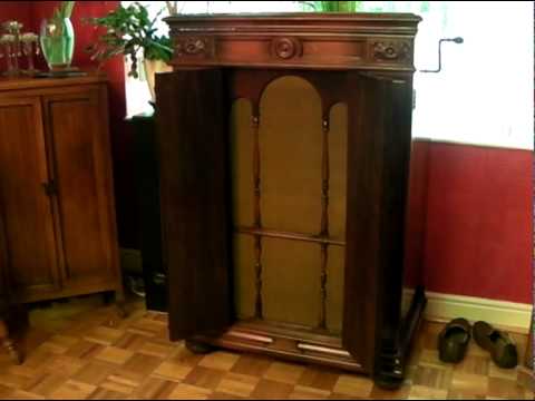 Orthophonic Victrola Credenza Playing Waltz Medley By Nat Shilkret orch