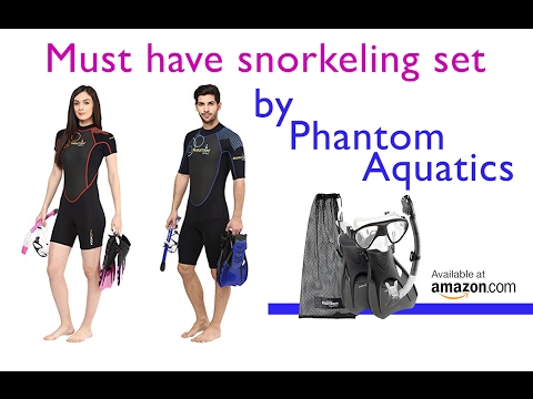 Must Have Snorkeling Set / Cruise Gear / Perfect for Snorkeling / Vacation Accessories
