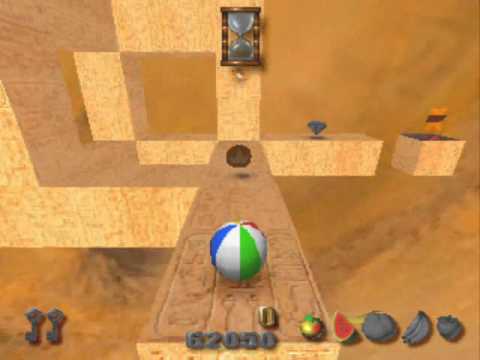 PS1 Gameplay - Kula World #1