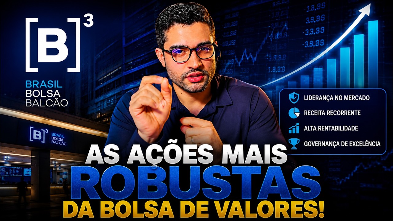 AS 12 AÇÕES DE MAIOR QUALIDADE DA BOLSA DE VALORES BRASILEIRA