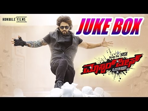 Masterpiece | Juke Box | RockingStar Yash | Shanvi | V Harikrishna | Manju Mandavya | Hombale Films