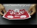 How to make a Valentines day pop up card.