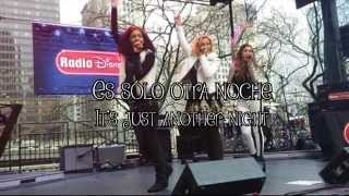 Just Another Night - Sweet Suspense lyrics (Ingles y español)
