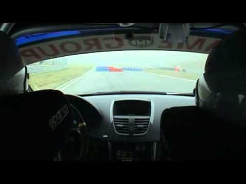 Cameracar RallyCircuit Franciacorta 2012 Gianesini-Ghirlandini 207 R3T