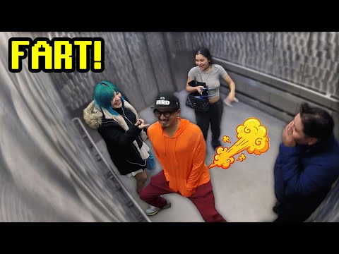 Farting in the Elevator! TOO MUCH TURKEY! 🦃