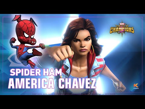 How to Easily Defeat America Chavez. ONE SHOT |Cavalier/Uncollected| Marvel Contest Of Champions.