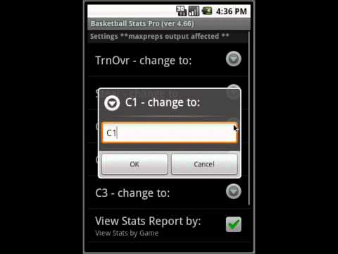 Basketball Stats Pro Video