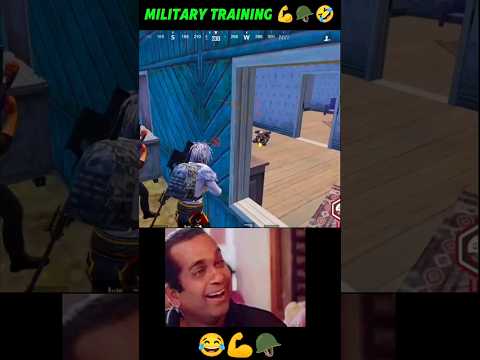 Military Training start🪖 chesaru..firing thappa anni nerpicharu! 😭🔫 #bgmi #shorts #shortvideo #funny Teluguvoice
