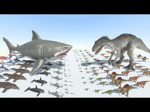 Indominus Rex or Megalodon – Who Controls the Battle Between Dinosaurs and Aquatics?