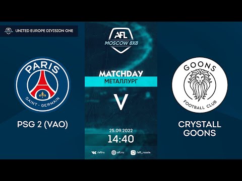 AFL22. United Europe. Division One. Day 13. PSG 2 - Crystall Goons