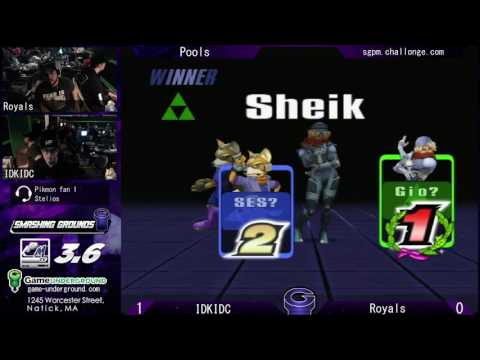 SG Arcadian Spr '17 - Pools: Royals (Sheik) vs IDKIDC (Fox)