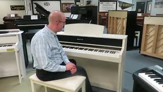 Video thumbnail for NEW Kurzweil Digital Piano CUP-410 White by BHA Piano Center