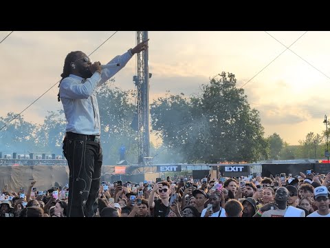 Burna Boy - Tested, Approved and Trusted live performance London Wireless 2025 #burnaboy #london 