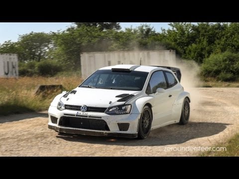 Jari-Matti Latvala | VW Polo R WRC | Tests Germany Panzerplatte 2013 [HD]