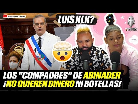 LOS “COMPADRES” DE ABINADER ¡NO QUIEREN DINERO NI BOTELLAS!😳