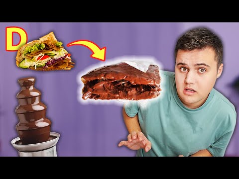 Das ganze ALPHABET mit SCHOKOLADE ÜBERZIEHEN 😱