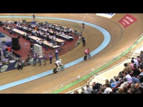 Women's Sprint -- Quarterfinals Race 2 -- 2013 UCI World Track Championships