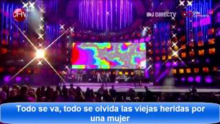 Luis Fonsi /Por una mujer /Festival de Viña 2012 /Con Letra [HD]