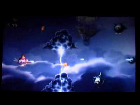 Let's play Rayman Origins (Blind) part 75 The Dark Storm