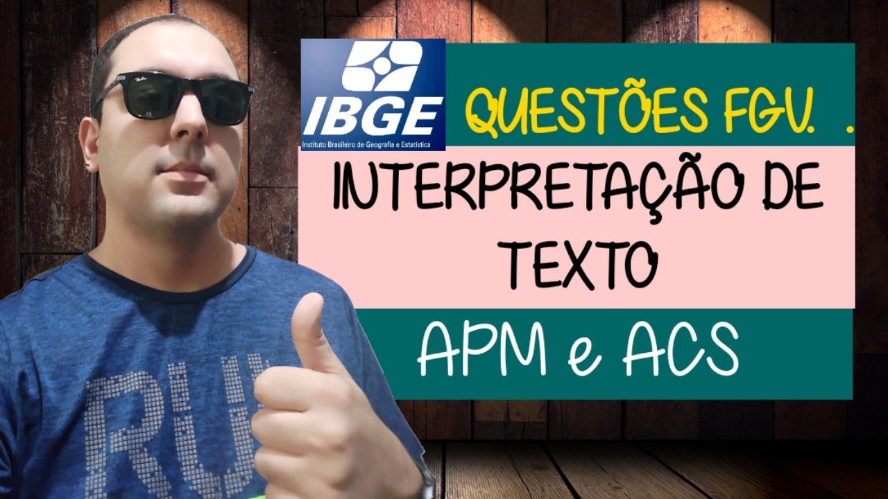 IBGE 2022: Questão FGV PORTUGUÊS: INTEPRETAÇÃO DE TEXTOI Recenseador, Agente Censitário Municipal
