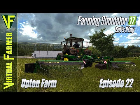 Upton Farm, Episode 22: Grass for the Cows | Let's Play Farming Simulator 17