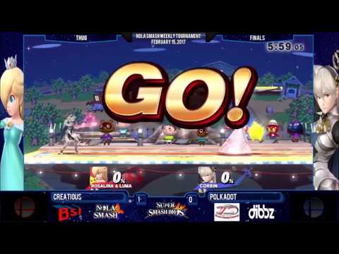 NOLA Smash Weekly 2/15 Extra: Thug FInals - Creatious vs Polkadot