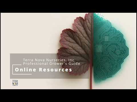 Online Resources, Professional Grower's Guide TERRA NOVA® Nurseries, Inc. -