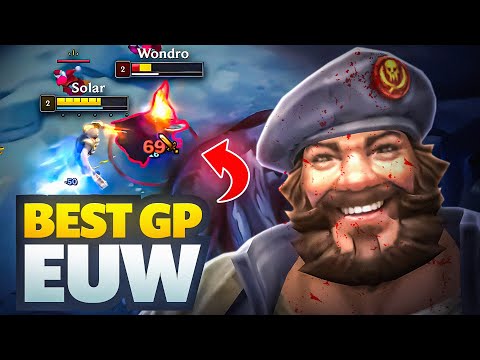 RANK 1 GANGPLANK NA VS EUW PRO GANGPLANK