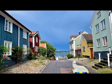 Sweden Walks: Västervik. Cute seaside town on the east coast of Småland, Sweden.