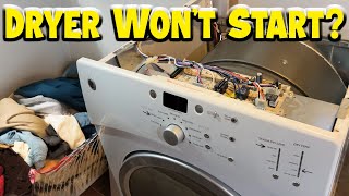 GE Dryer Says It's Drying but Won't Turn On or Spin