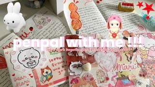 penpal with me 💌 letter to mari - let’s work together!!!