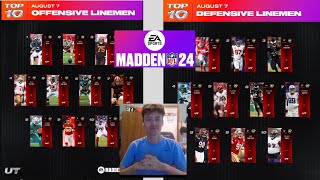 MUT 24 ratings reveal! NEW position system this year Analysis
