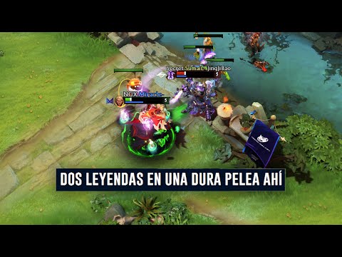 Miracle vs SumaiL - Two LEGENDS in a HARD FIGHT in mid