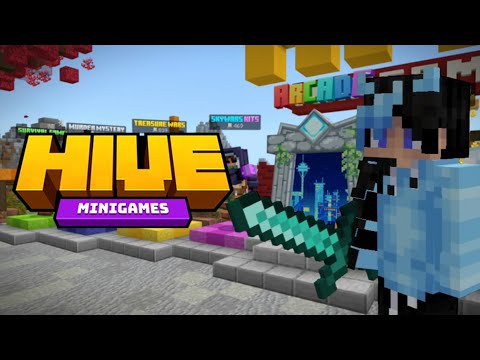 Minecraft Hive with Viewers! Help me reach 100 subs!