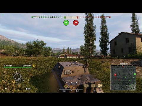 World of Tanks console - Sturmtiger 7.6k Dmg combine - Fun tank?