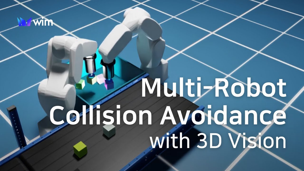 Multi-Robot Collision Avoidance with 3D Vision for Real-time Pick-and-Place