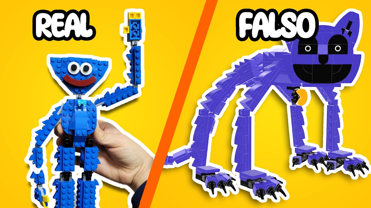 Eu Construí Todos os Personagens de Poppy Playtime em LEGO, LEGO Misterioso de Poppy Playtime