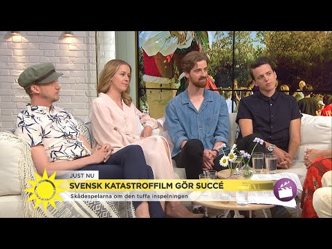 Ny svensk katastroffilm ”Verkligheten och det politiska läget har sprungit ikap - Nyhetsmorgon (TV4)