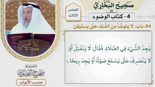 99- باب: لا يتوضأ من الشك حتى يستيقن - صحيح البخاري - عثمان الخميس