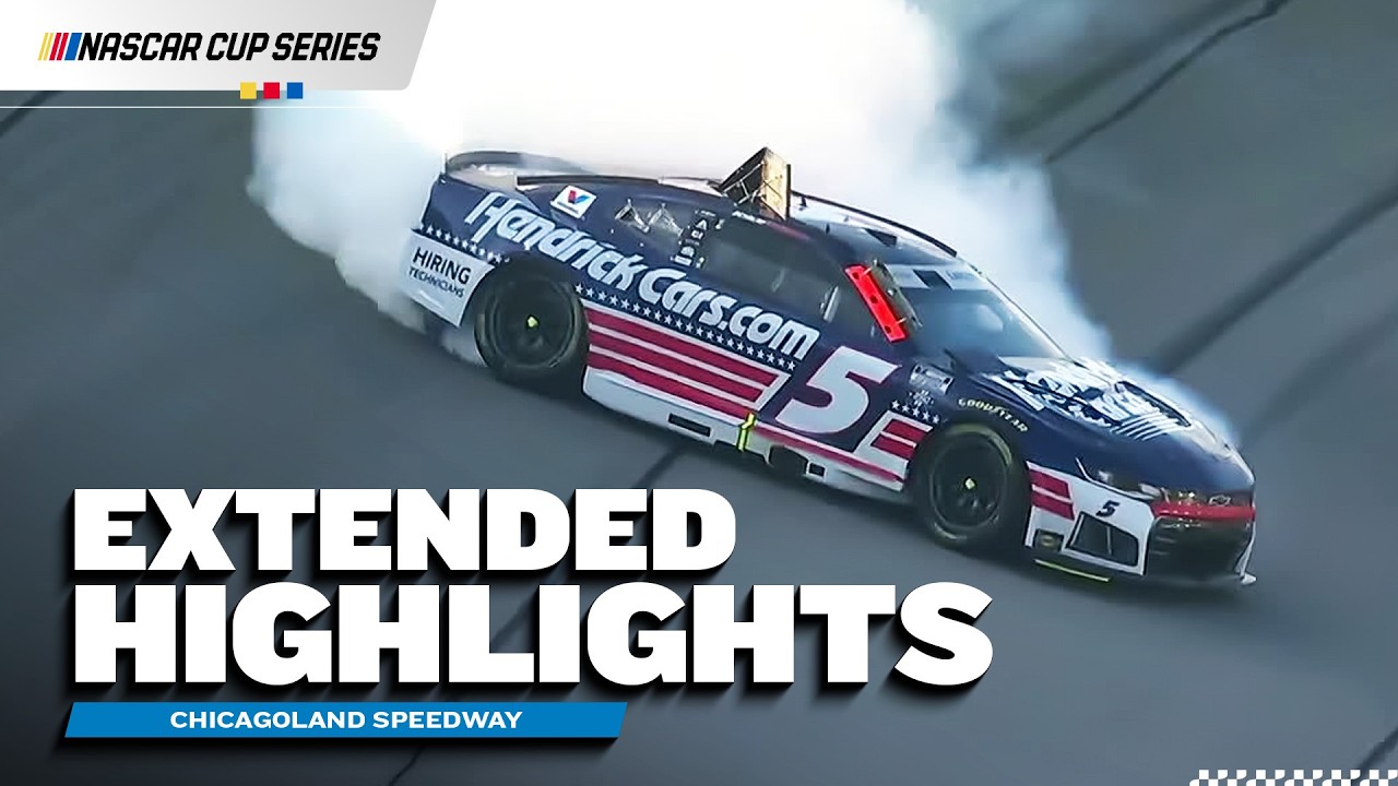 NASCAR Cup Series Highlights | 2026 Chicagoland Speedway
