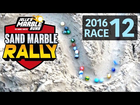 Sand Marble Rally 2016 Race 12 (FINAL) - Jelle's Marble Runs