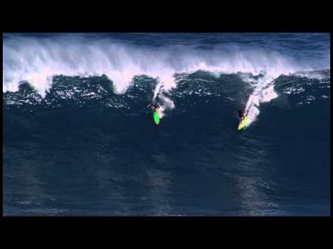 Porcella n Mathews at Jaws Wipeout of the Year Entry Billabong XXL Big Wave Awards 2013