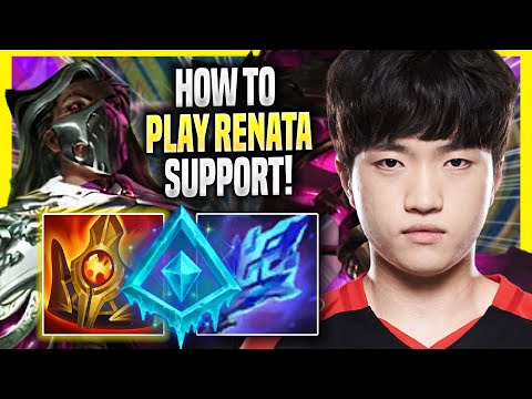 LEARN HOW TO PLAY RENATA SUPPORT LIKE A PRO! - T1 Keria Plays Renata SUPPORT vs Yuumi!