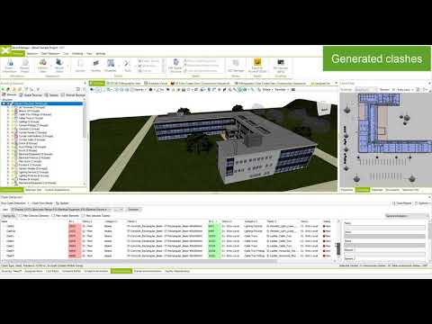 4.1 Clash detection – Create, Manage, Reports