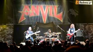 ANVIL "Winged Assassins" (19/3/16) live @ Athens HQ