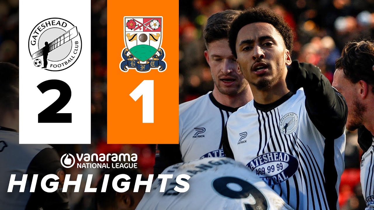 Adom’s first Heed goal seals huge W! 🫵 | Gateshead 2-1 Barnet | HIGHLIGHTS
