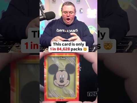 There was only ONE CARD in the pack?!? 🤯